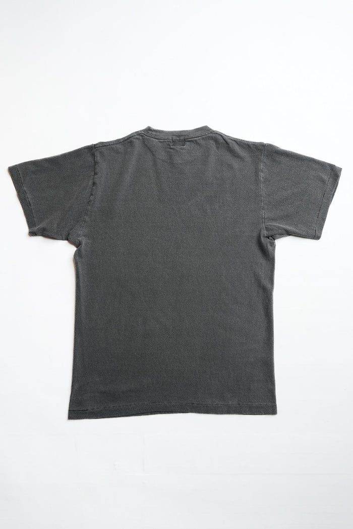 33005PD-03 5.4OZ PRINTED TEE "OH,YEEAAHHH!" PIGMENT DYE - PD.BLACK