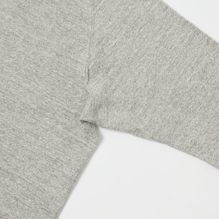 4049 3/4 SLEEVE FREEDOM T-SHIRT - HEATHER GRAY