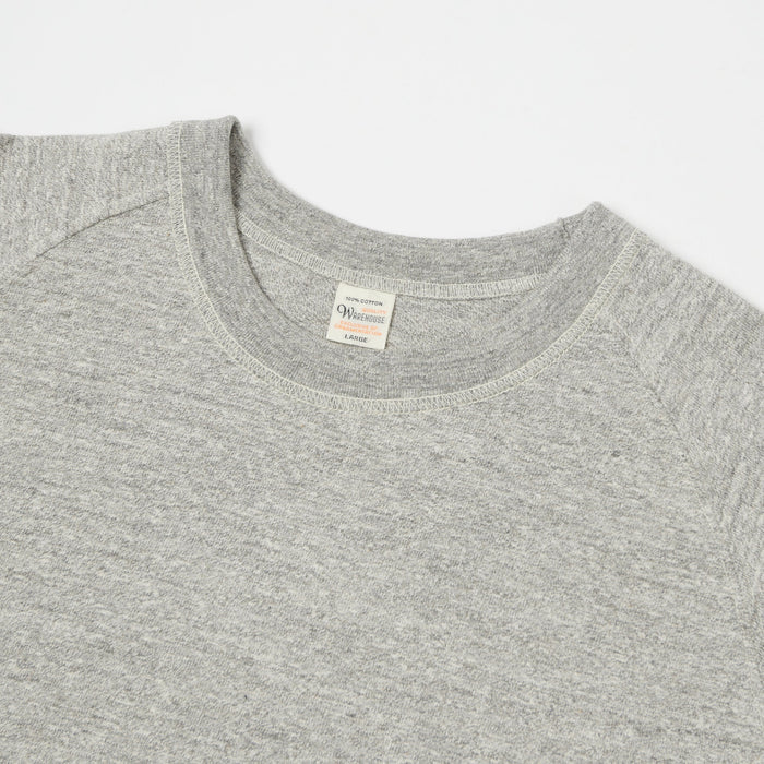 4049 3/4 SLEEVE FREEDOM T-SHIRT - HEATHER GRAY
