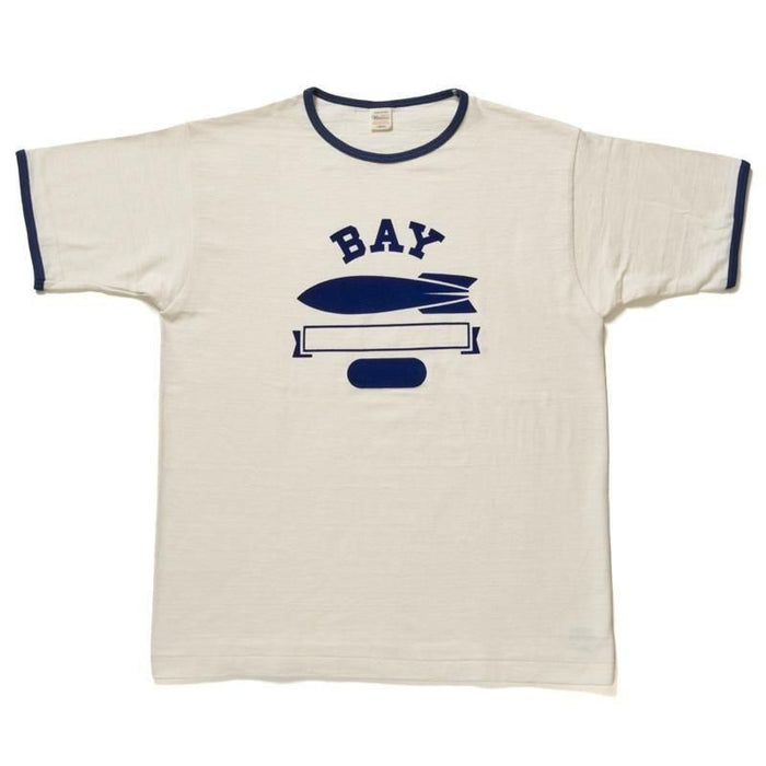 4059 RINGER TEE BAY - NAVY/CREAM