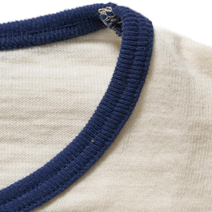 4059 RINGER TEE BAY - NAVY/CREAM