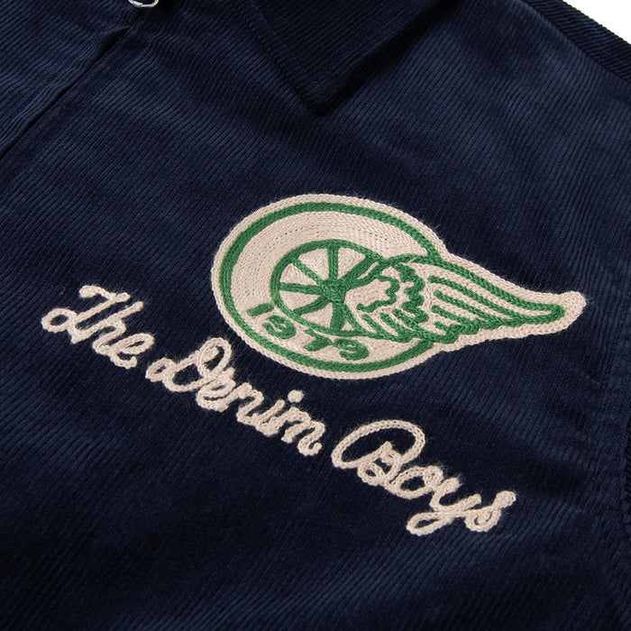 4625 CORDUROY JACKET  - NAVY