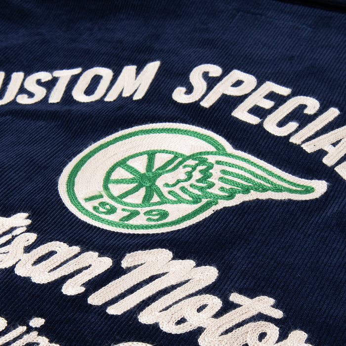 4625 CORDUROY JACKET  - NAVY