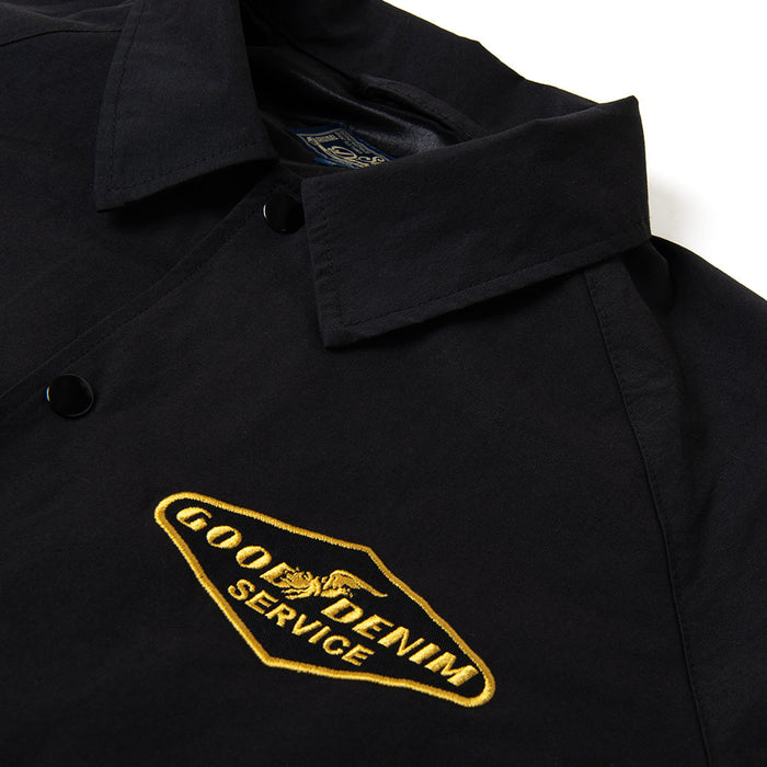 4627 60/40 CROSS COACH JACKET - BLACK