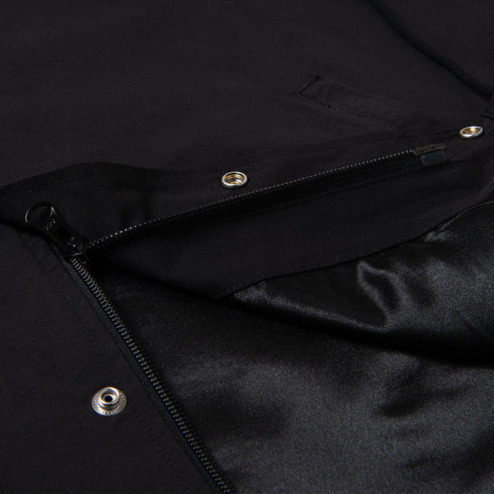 4627 60/40 CROSS COACH JACKET - BLACK