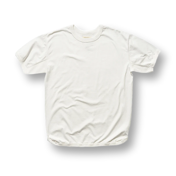 5222-22 Flat Seam Heavyweight T-Shirt - WHITE