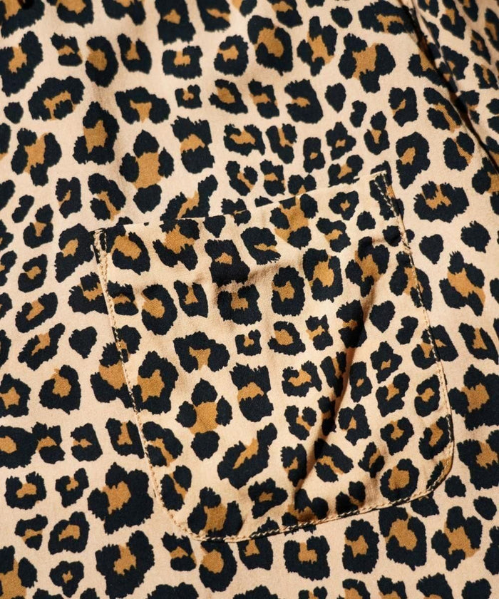 60S BOWLING SHIRT - LEOPARD