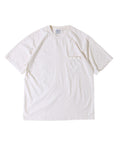 6oz TUBE POCKET TEE S/S - IVORY