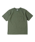 6oz TUBE POCKET TEE S/S - OLD GREEN