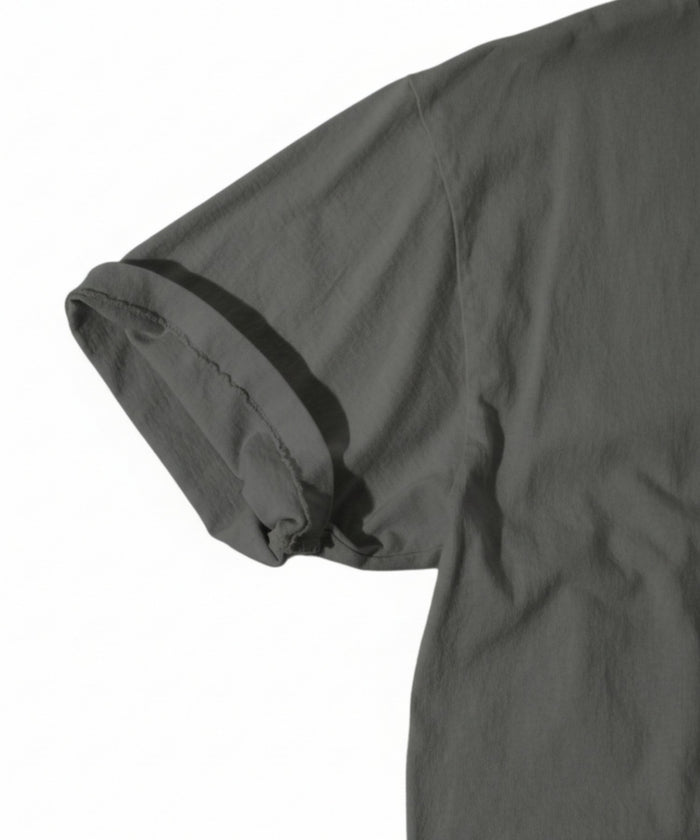6oz TUBE POCKET TEE S/S - USED BLACK