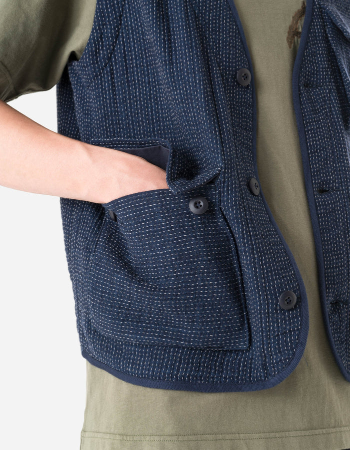 7303 Utility Vest - INDIGO