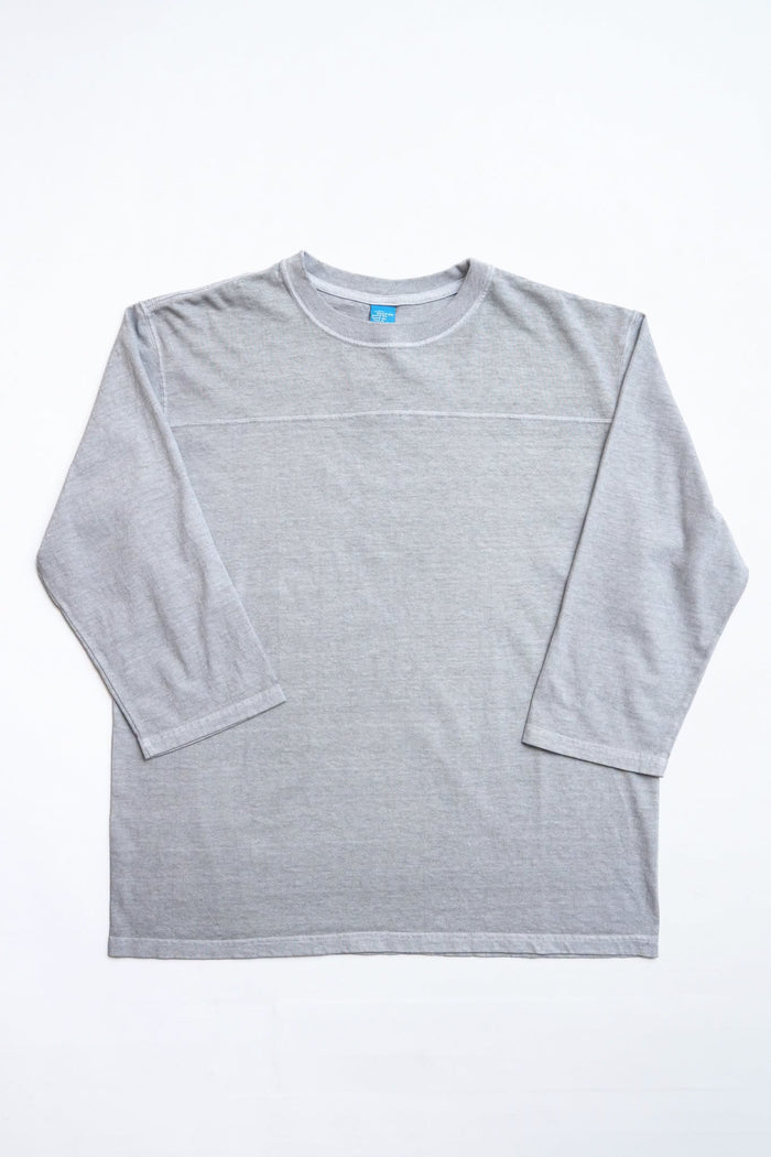 80s’ FOOTBALL TEE L/S - P ASH