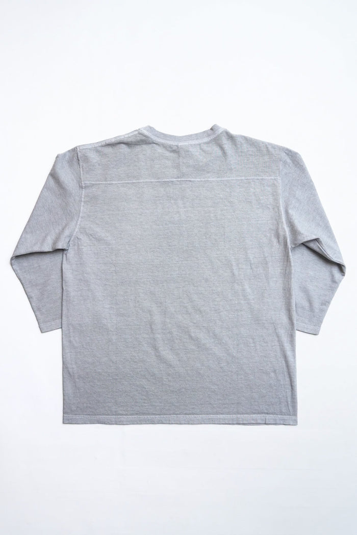 80s’ FOOTBALL TEE L/S - P ASH
