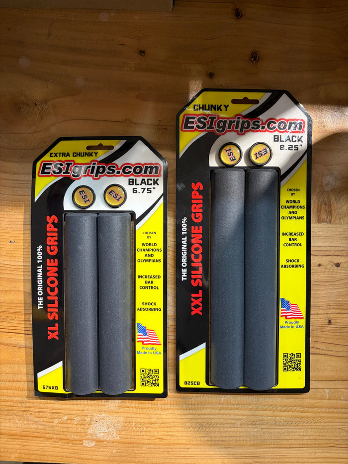 ESI XL and XXL Grips for Jones Bar - Black