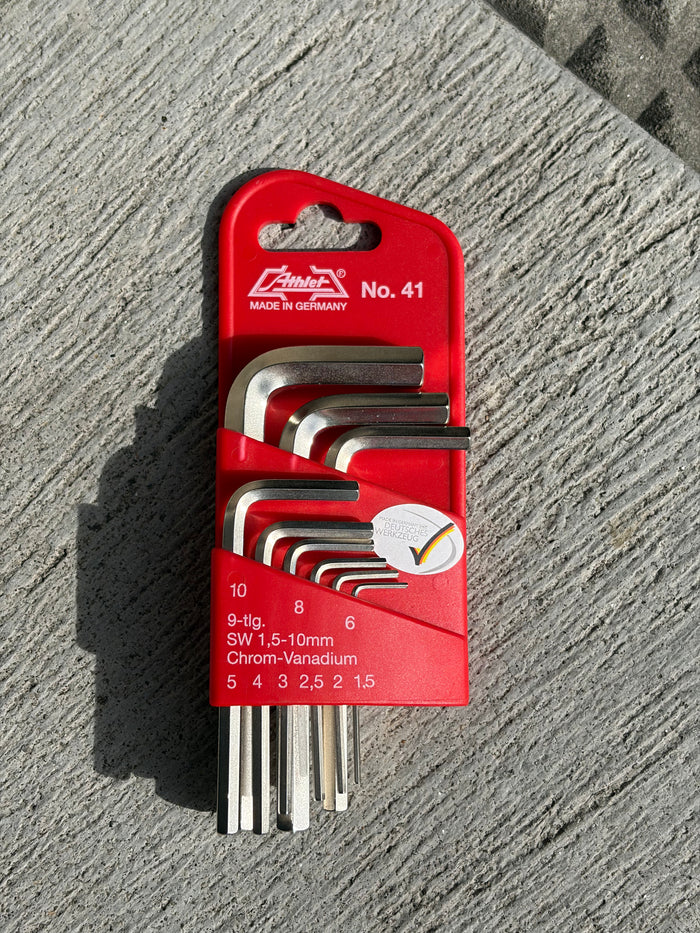 Athlet Hexagon Key SHORT Wrench Set