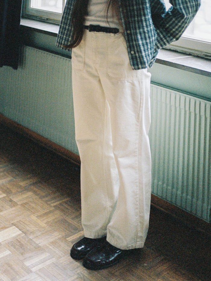 Asta Workwear Pants - Ivory