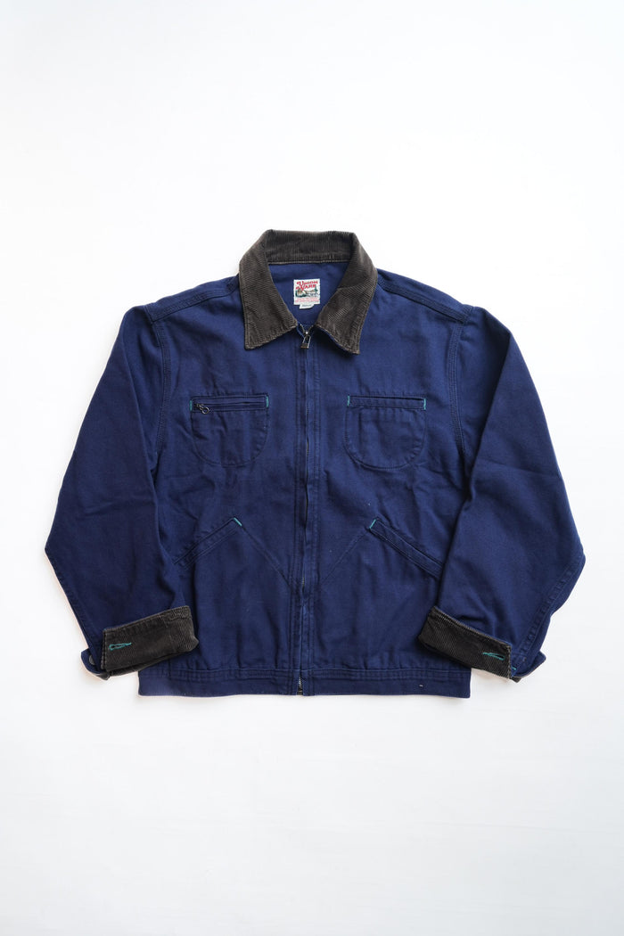 BARN JACKET - NAVY CANVAS