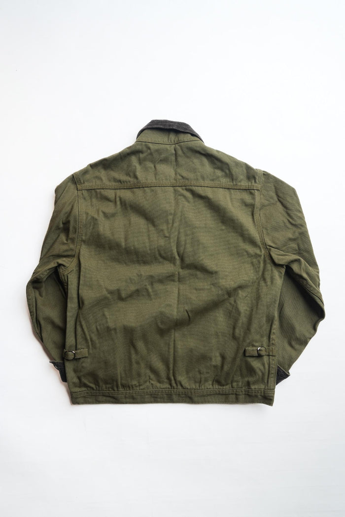 BARN JACKET - Olive Canvas