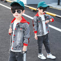Boy's Hooded Denim Jacket