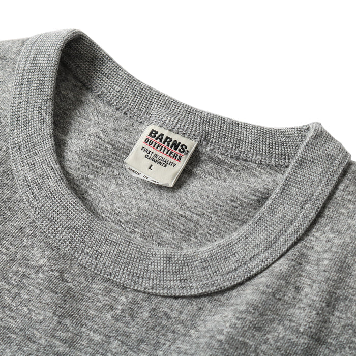 BR-26001 "TSURIAMI" CREW NECK S/S PRINT T-SHIRT (CALIF) - GRAY