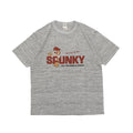 BR-26003 "TSURIAMI" CREW NECK S/S PRINT T-SHIRT (SPUNKY) - GRAY