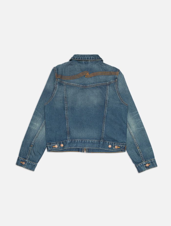 Britta Jacket - Orange Painter