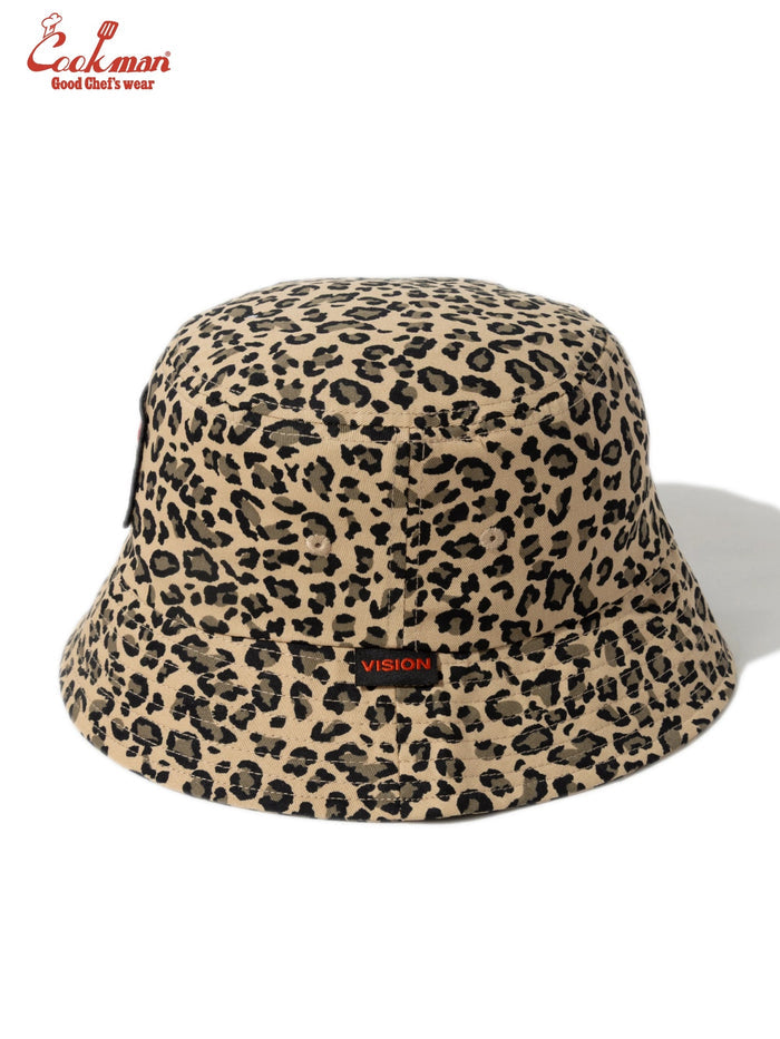 BUCKET HAT VISION LOGO - LEOPARD