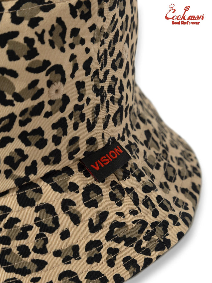 BUCKET HAT VISION LOGO - LEOPARD