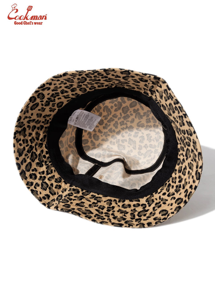 BUCKET HAT VISION LOGO - LEOPARD