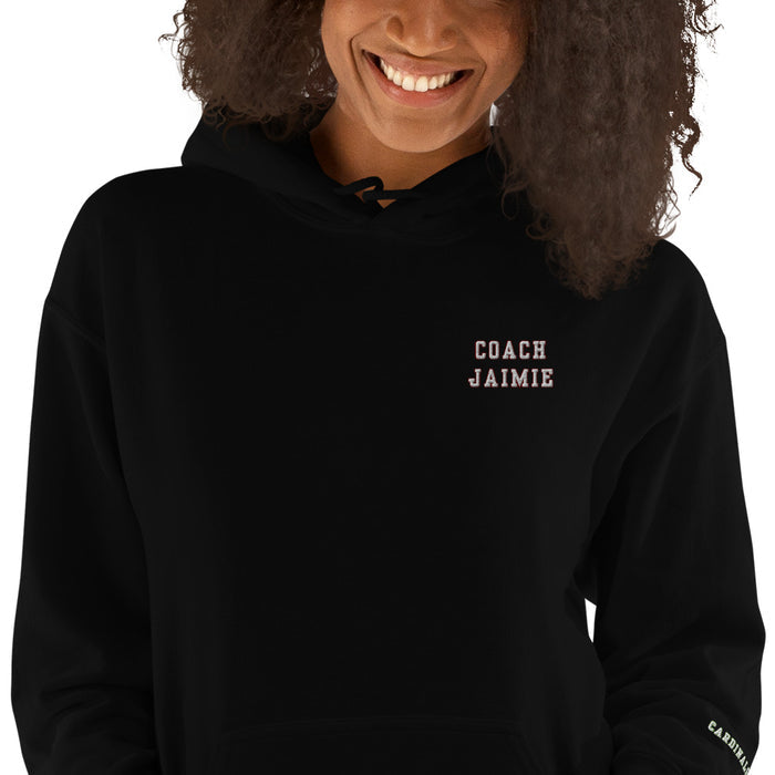 Bulldog Cheer Embroidered Unisex Hoodie ADULT