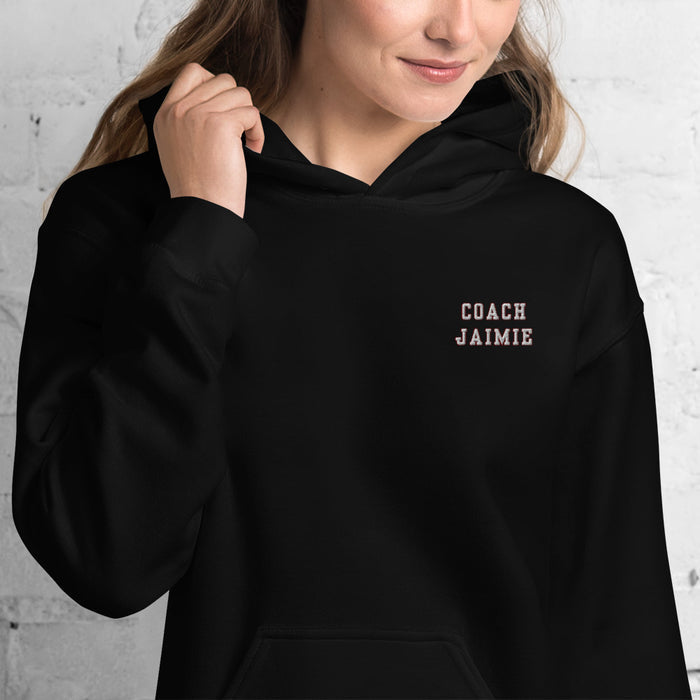 Bulldog Cheer Embroidered Unisex Hoodie ADULT