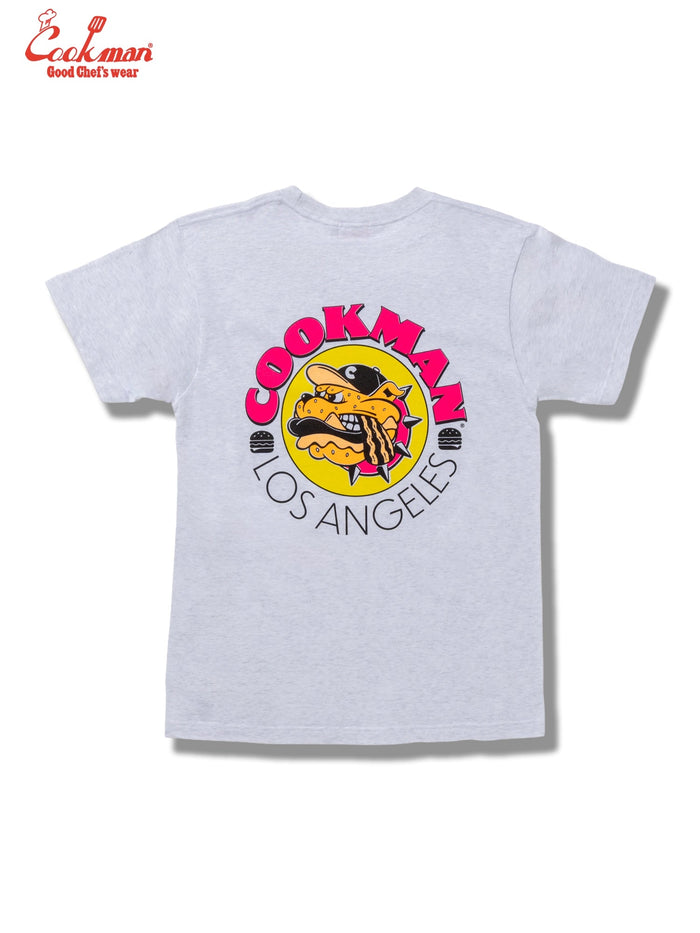 BURGER DOG TEE S/S - OFF WHITE