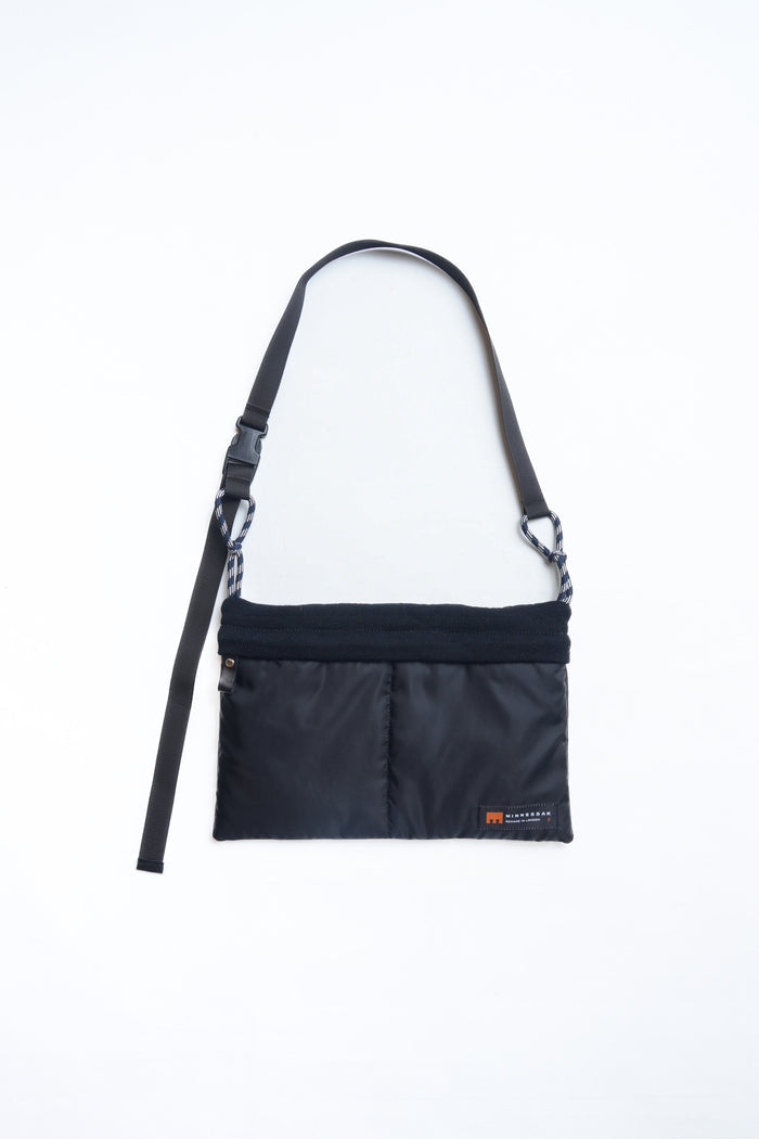 CORD CROSS (MEDIUM) - BLACK