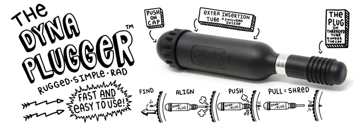 Dynaplug® DynaPlugger™ - Tubeless Bicycle Tire Repair Kit