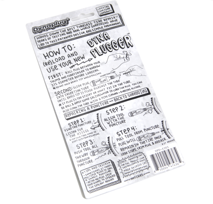 Dynaplug® DynaPlugger™ - Tubeless Bicycle Tire Repair Kit