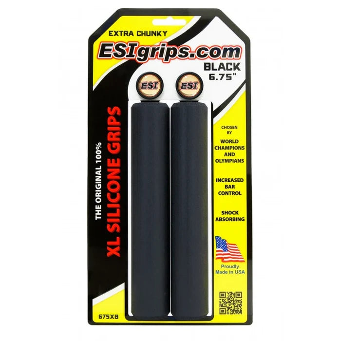 ESI XL and XXL Grips for Jones Bar - Black
