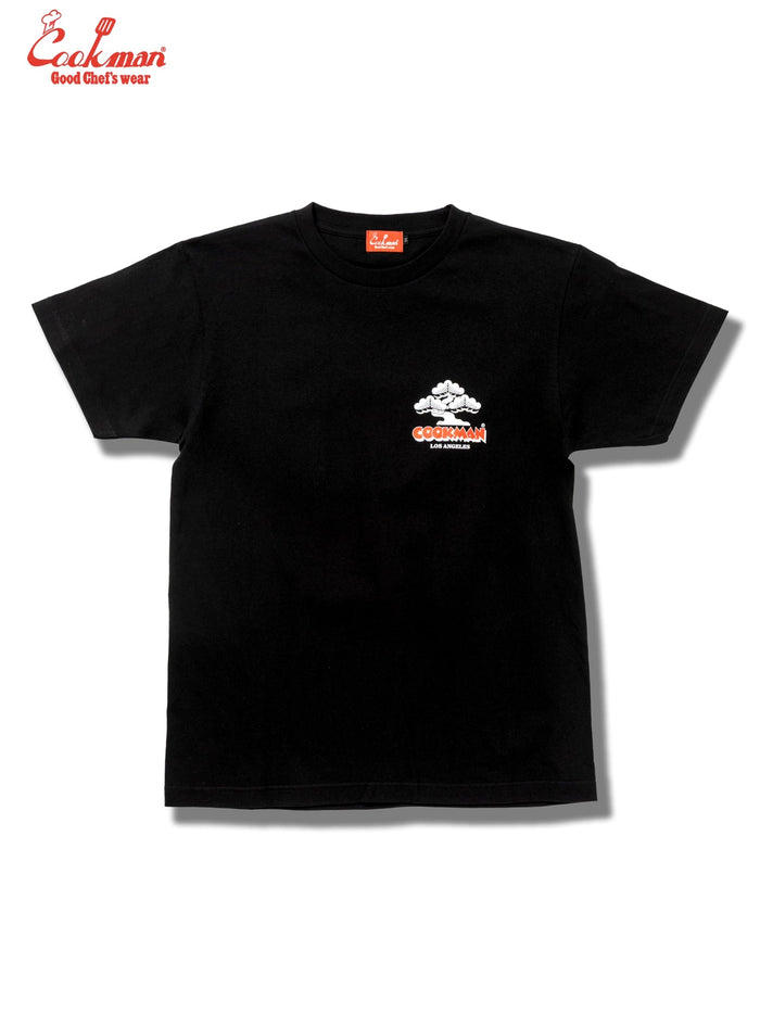 GINZA TEE S/S - BLACK
