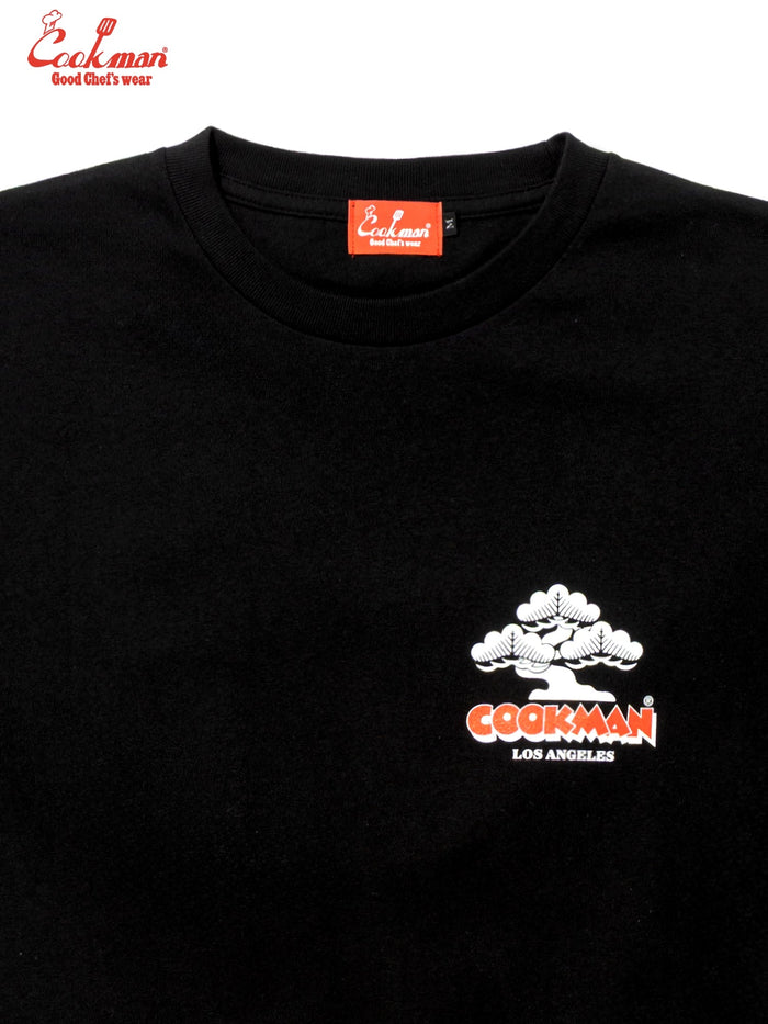 GINZA TEE S/S - BLACK