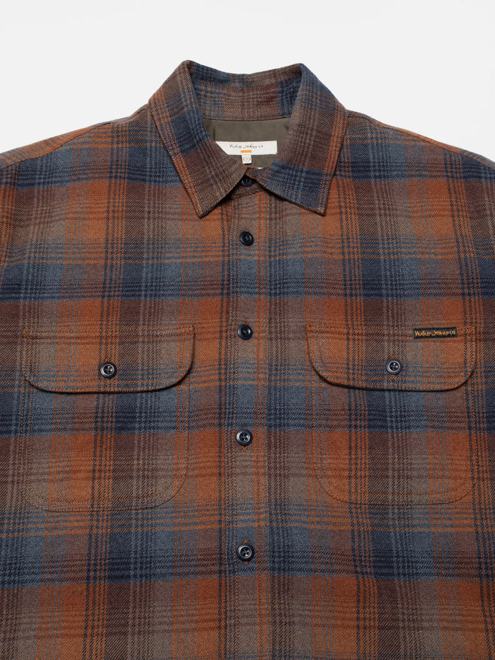 Glenn Padded Shirt Check - Multi
