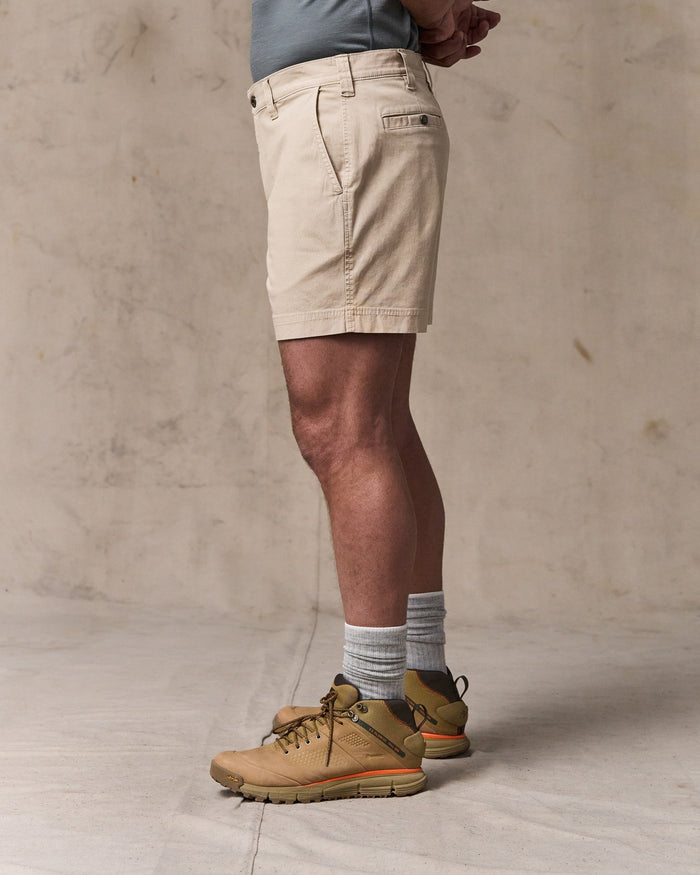 GRANITE MOUNTAIN 6" SHORTS - BUCK TAN
