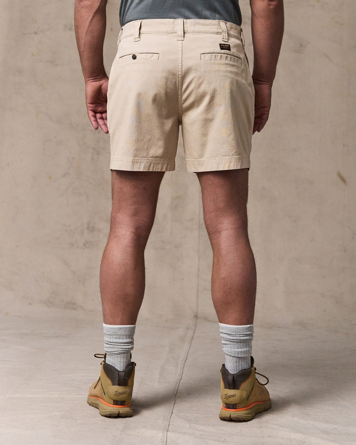 GRANITE MOUNTAIN 6" SHORTS - BUCK TAN