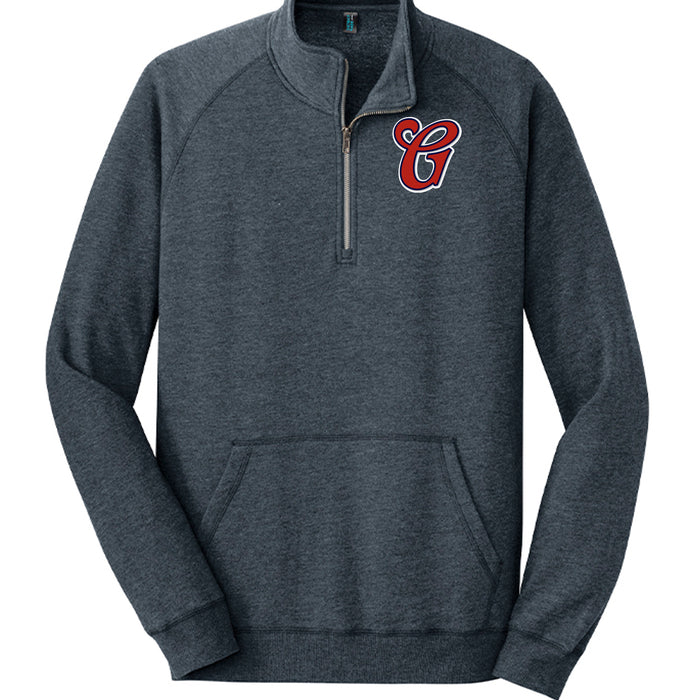 Heathered Navy - DM392 - FRONT