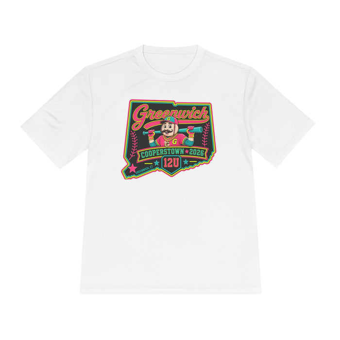 Greenwich Cooperstown Drippy Performance ADULT SIZE Moisture-Wicking Shirt