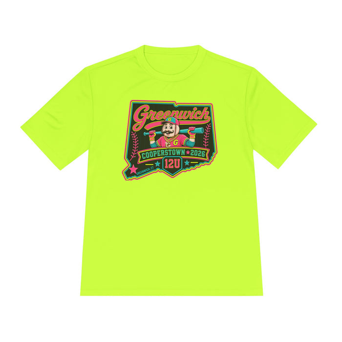 Greenwich Cooperstown Drippy Performance ADULT SIZE Moisture-Wicking Shirt