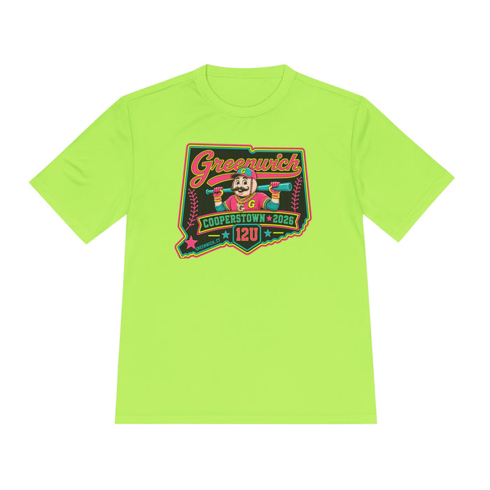 Greenwich Cooperstown Drippy Performance ADULT SIZE Moisture-Wicking Shirt