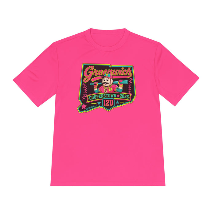 Greenwich Cooperstown Drippy Performance ADULT SIZE Moisture-Wicking Shirt