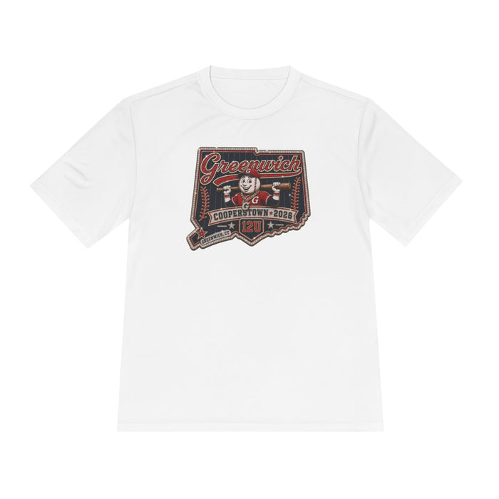 Greenwich Cooperstown Original Pin Performance ADULT Competitor Tee