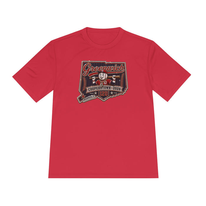 Greenwich Cooperstown Original Pin Performance ADULT Competitor Tee