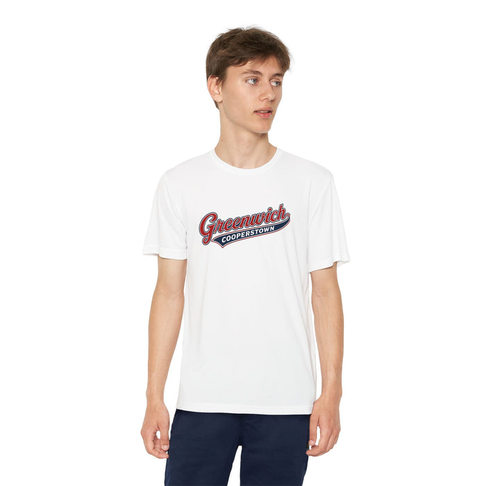 Greenwich Cooperstown Swoosh Original Pin Performance Youth Competitor Tee