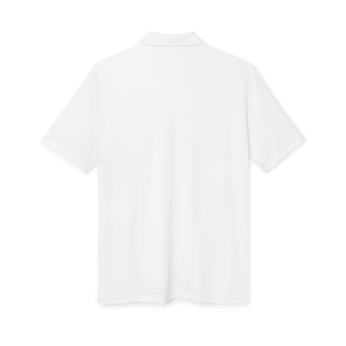 Greenwich G Performance Polo with Script 'G' Chest Logo — Men's Golf & Casual Athletic Shirt